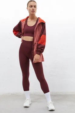 Sujetador Top Deportivo Granate Seamless Comfort