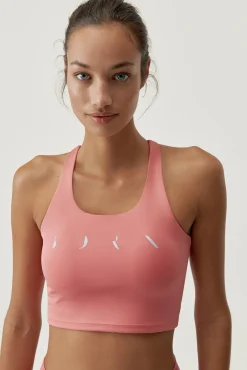 Top Daira Pink Peach/White