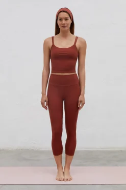Top Sujetador Deportivo Rojo Collagen Feel
