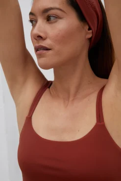 Top Sujetador Deportivo Rojo Collagen Feel