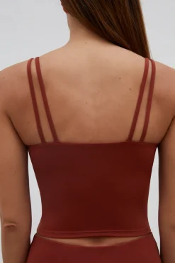 Top Sujetador Deportivo Rojo Collagen Feel