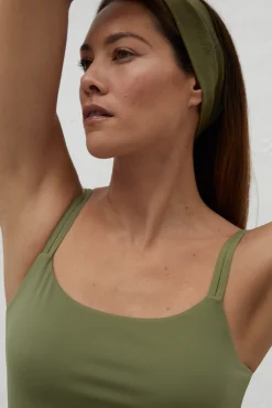 Top Sujetador Deportivo Verde Collagen Feel