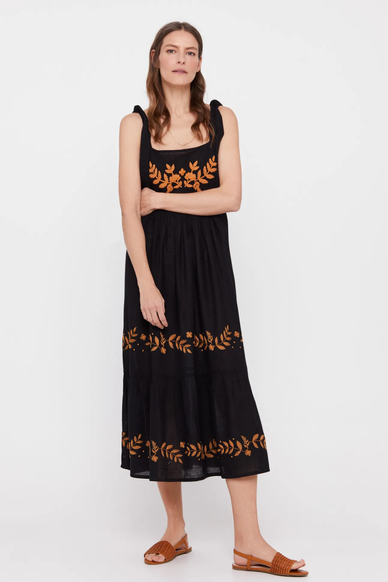 Vestido Bordado