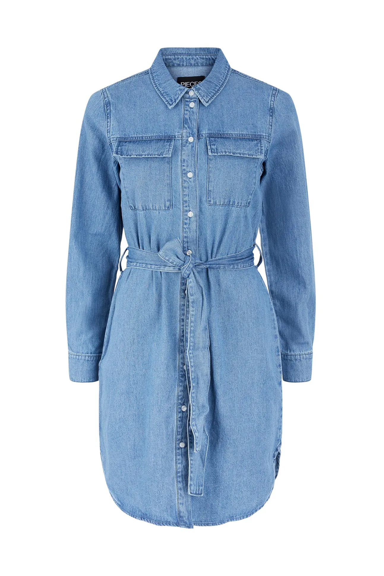 Vestido Camisero Vaquero Midi