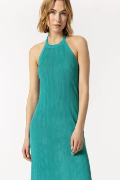 Vestido Canale Con Cuello Halter