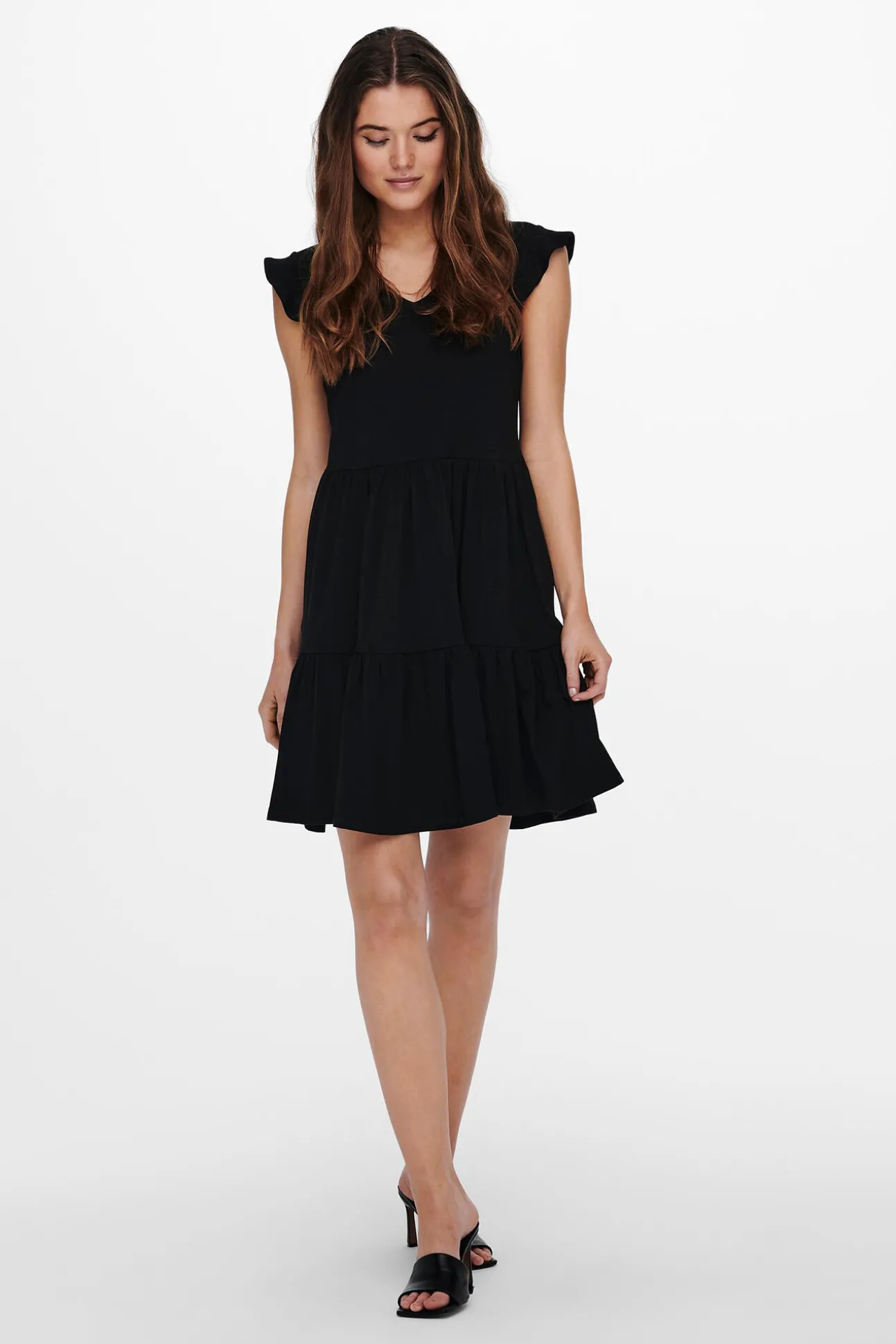 Vestido Con Volantes