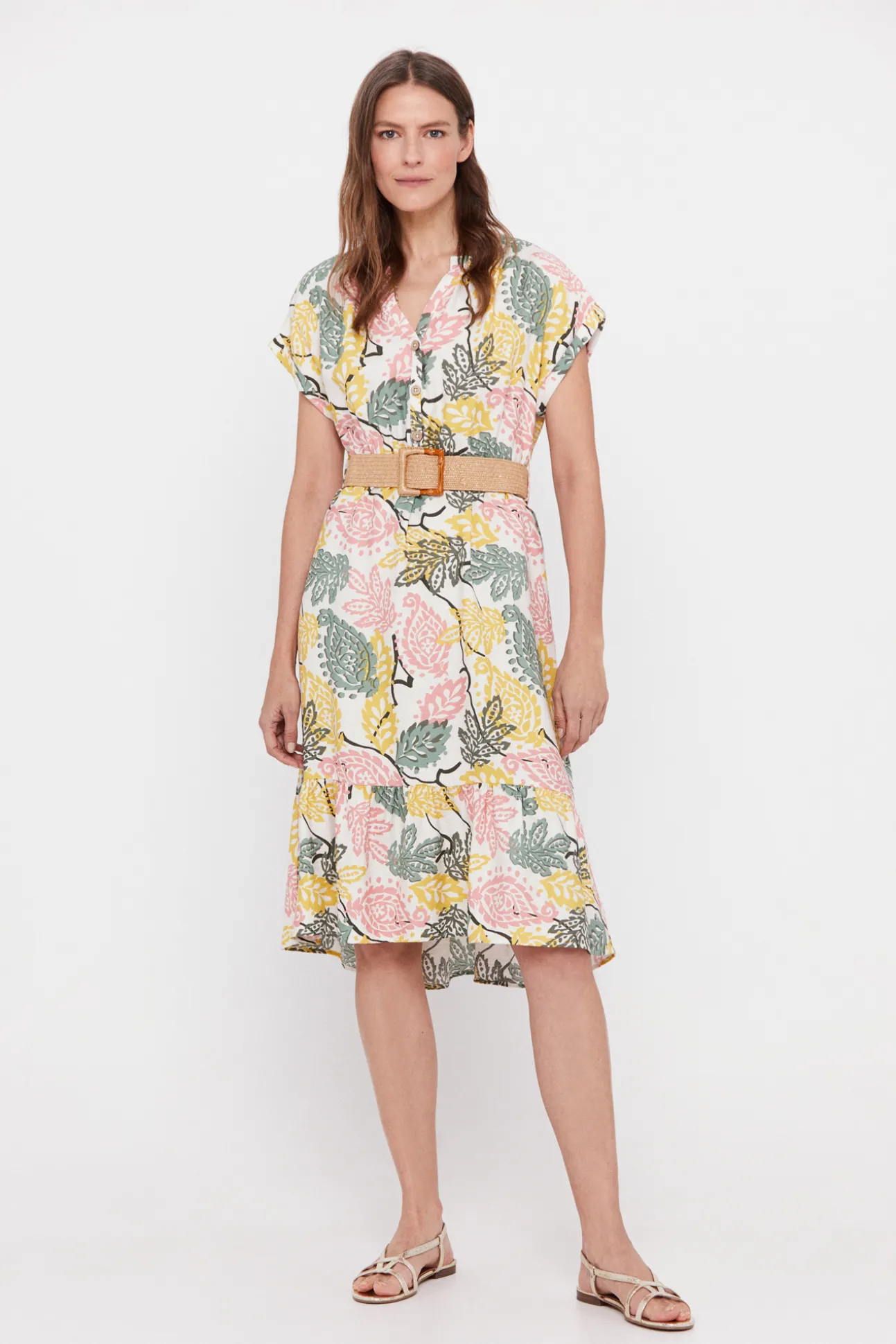 Vestido Confort Cinturon