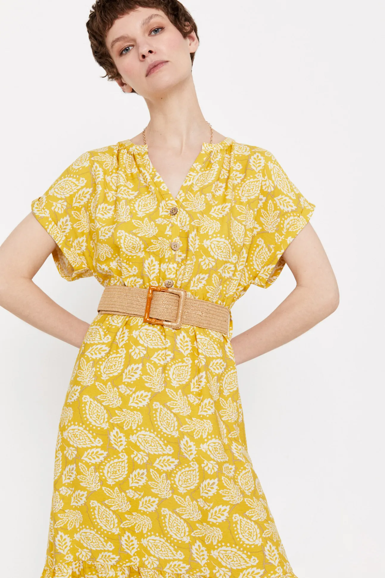 Vestido Confort Cinturon