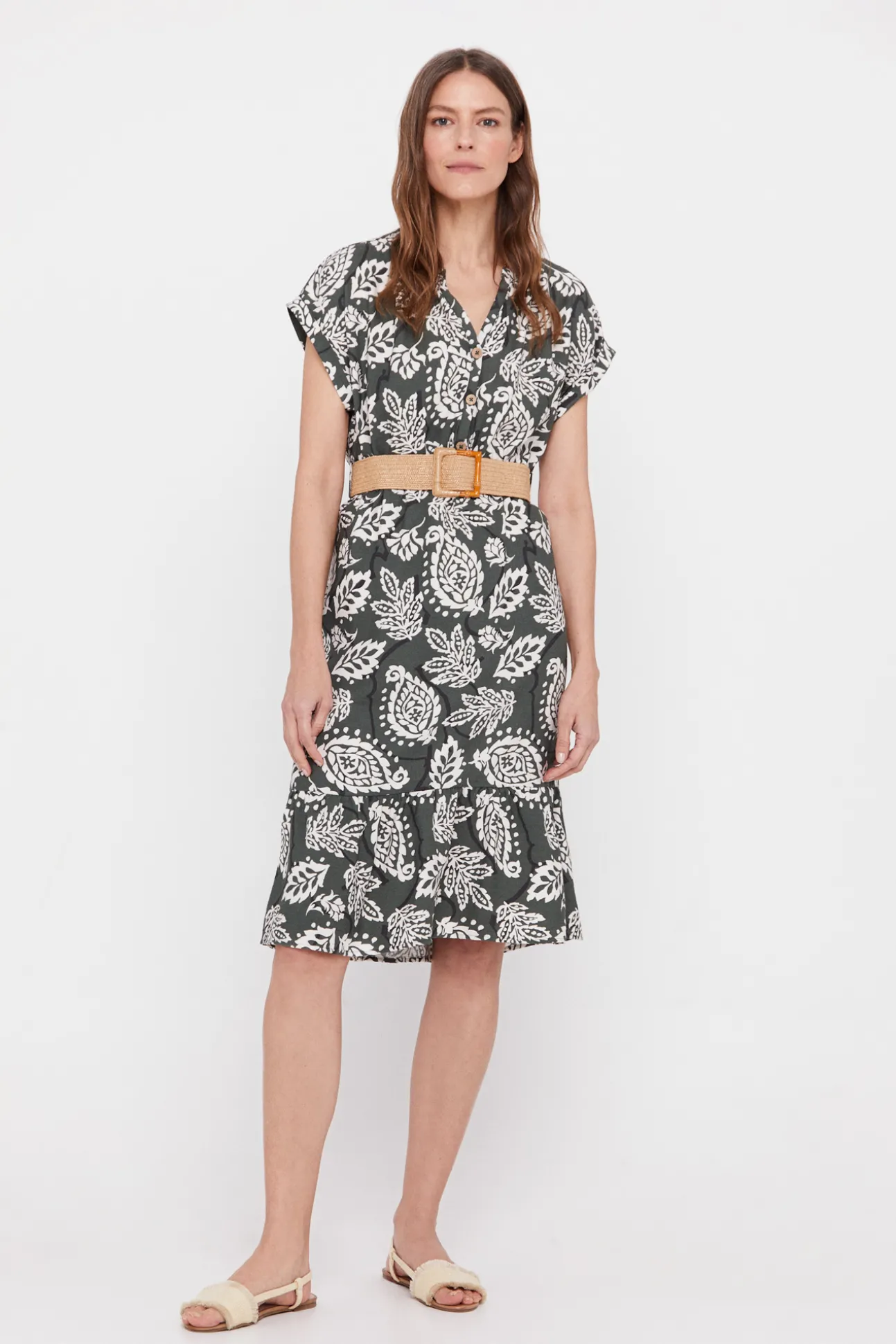 Vestido Confort Cinturon