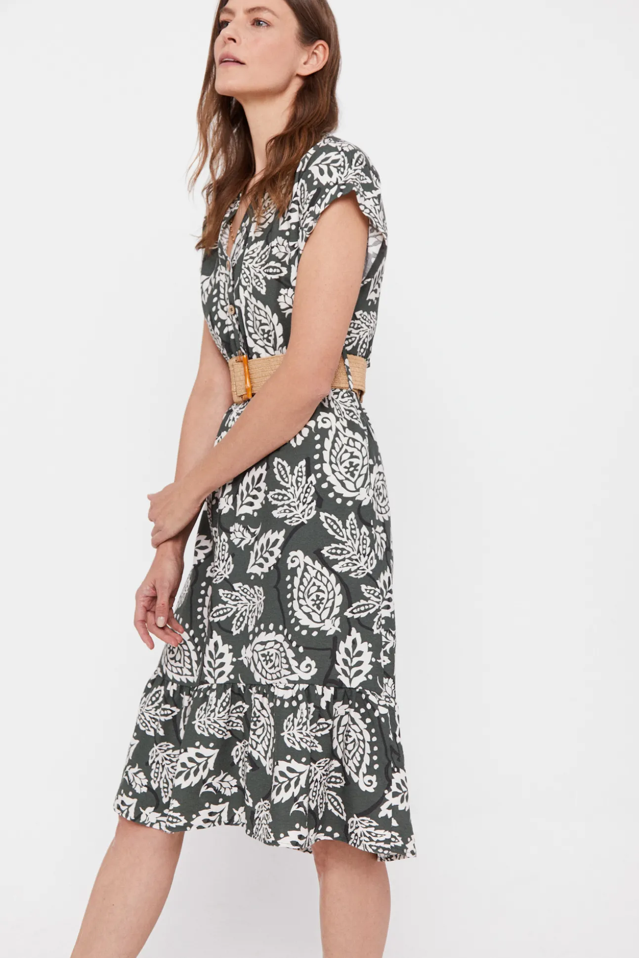 Vestido Confort Cinturon