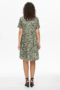 Vestido Corto Camisero