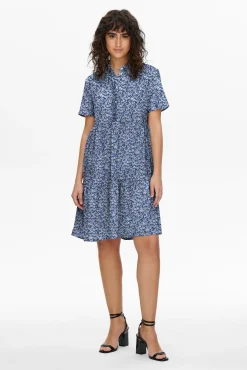Vestido Corto Camisero