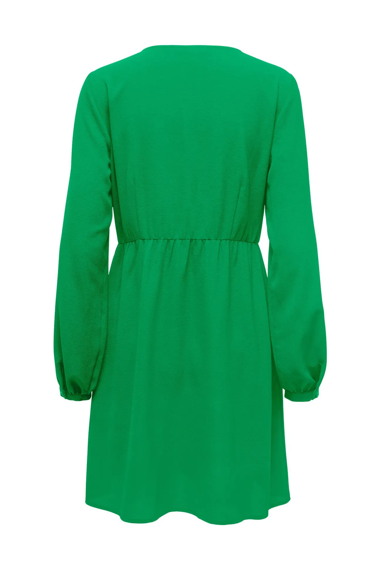 Vestido Corto Camisero Manga Larga