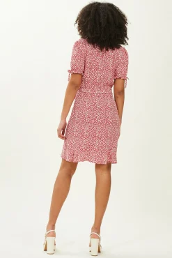 Vestido Corto Cruzado