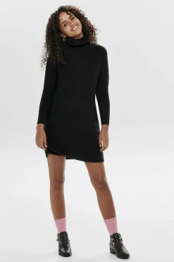 Vestido Corto Cuello Alto