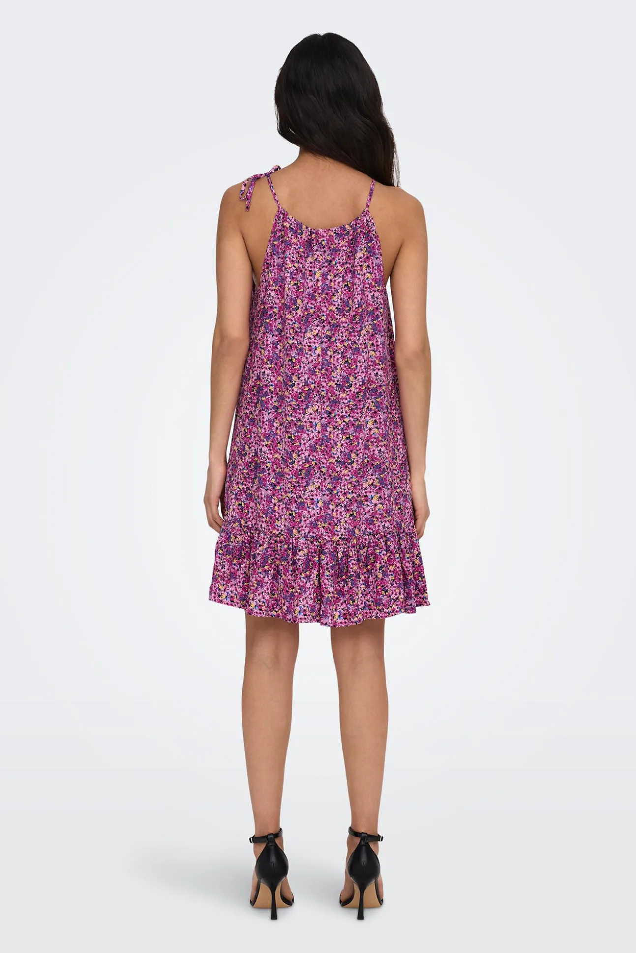Vestido Corto Cuello Halter