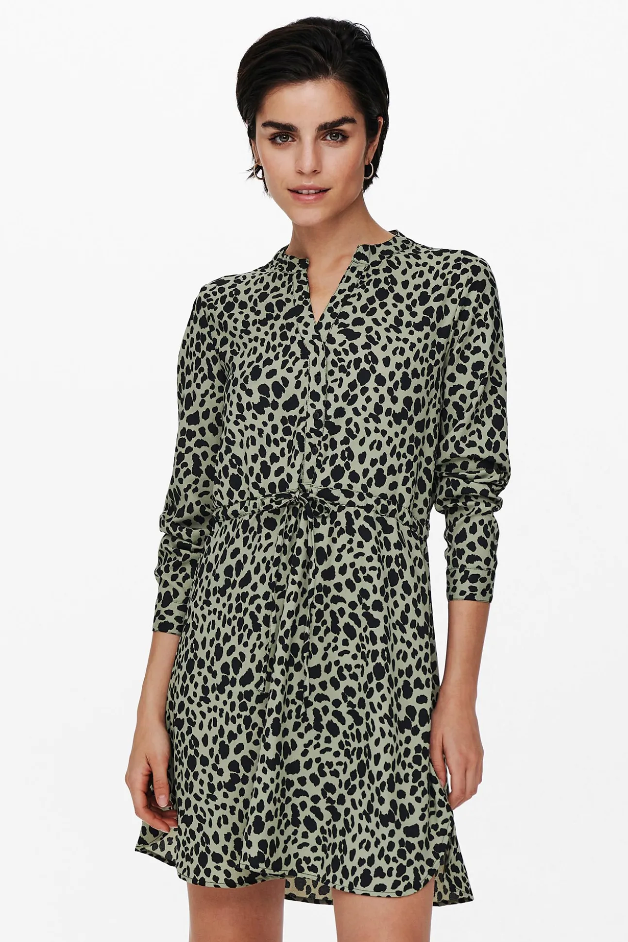 Vestido Corto De Corte Tunica