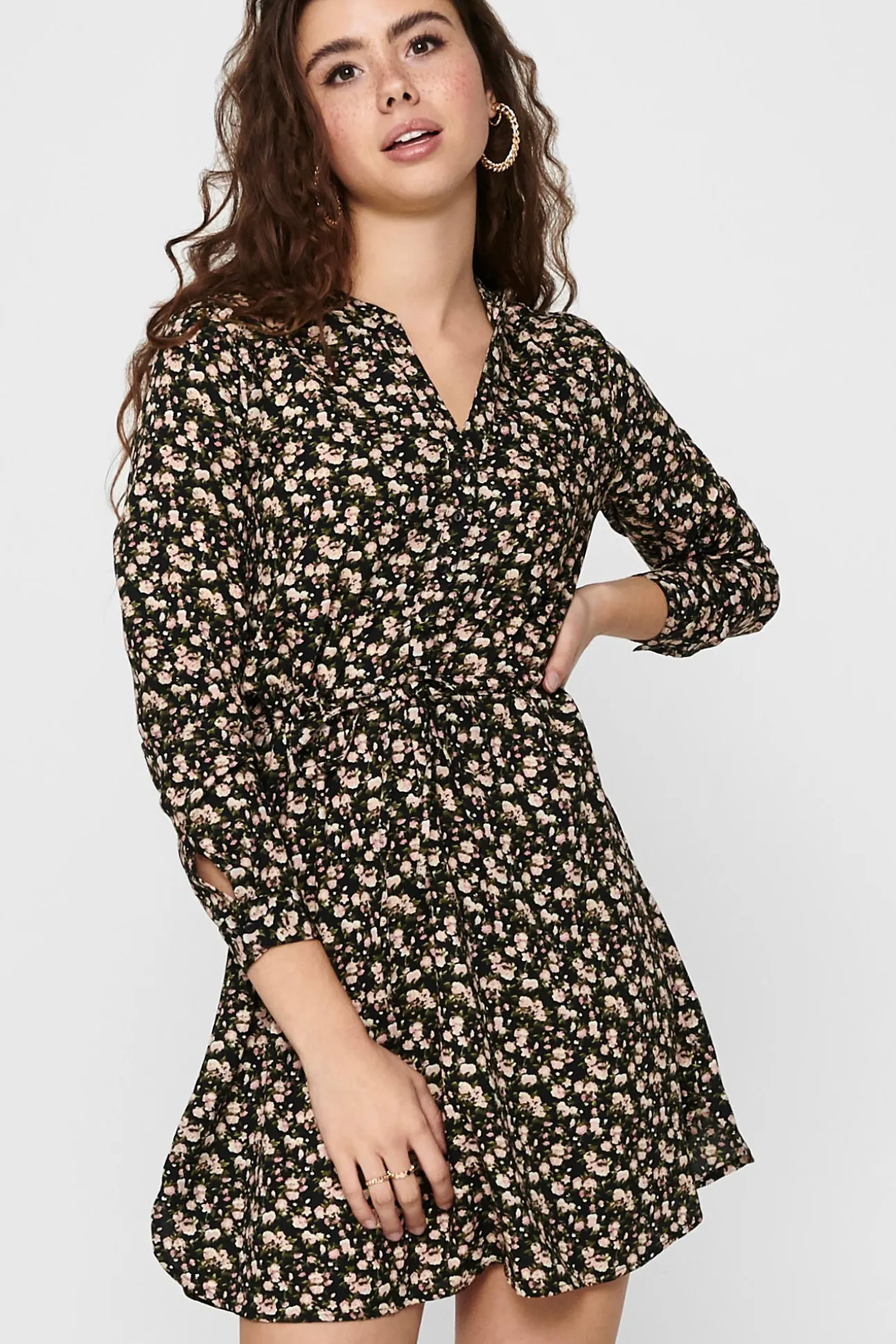 Vestido Corto De Corte Tunica