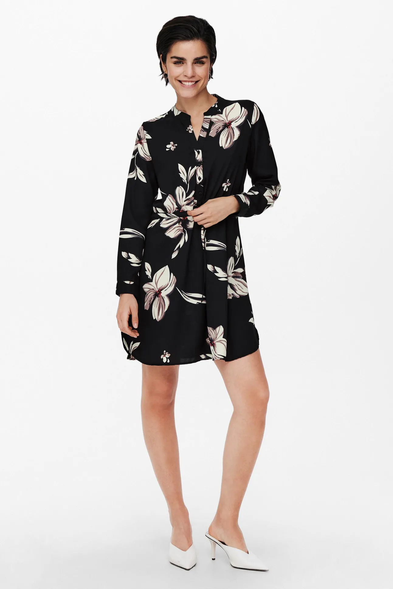 Vestido Corto De Corte Tunica