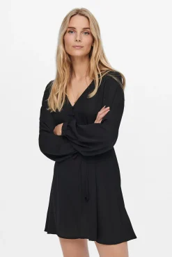 Vestido Corto De Gasa