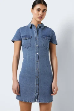 Vestido Corto Denim