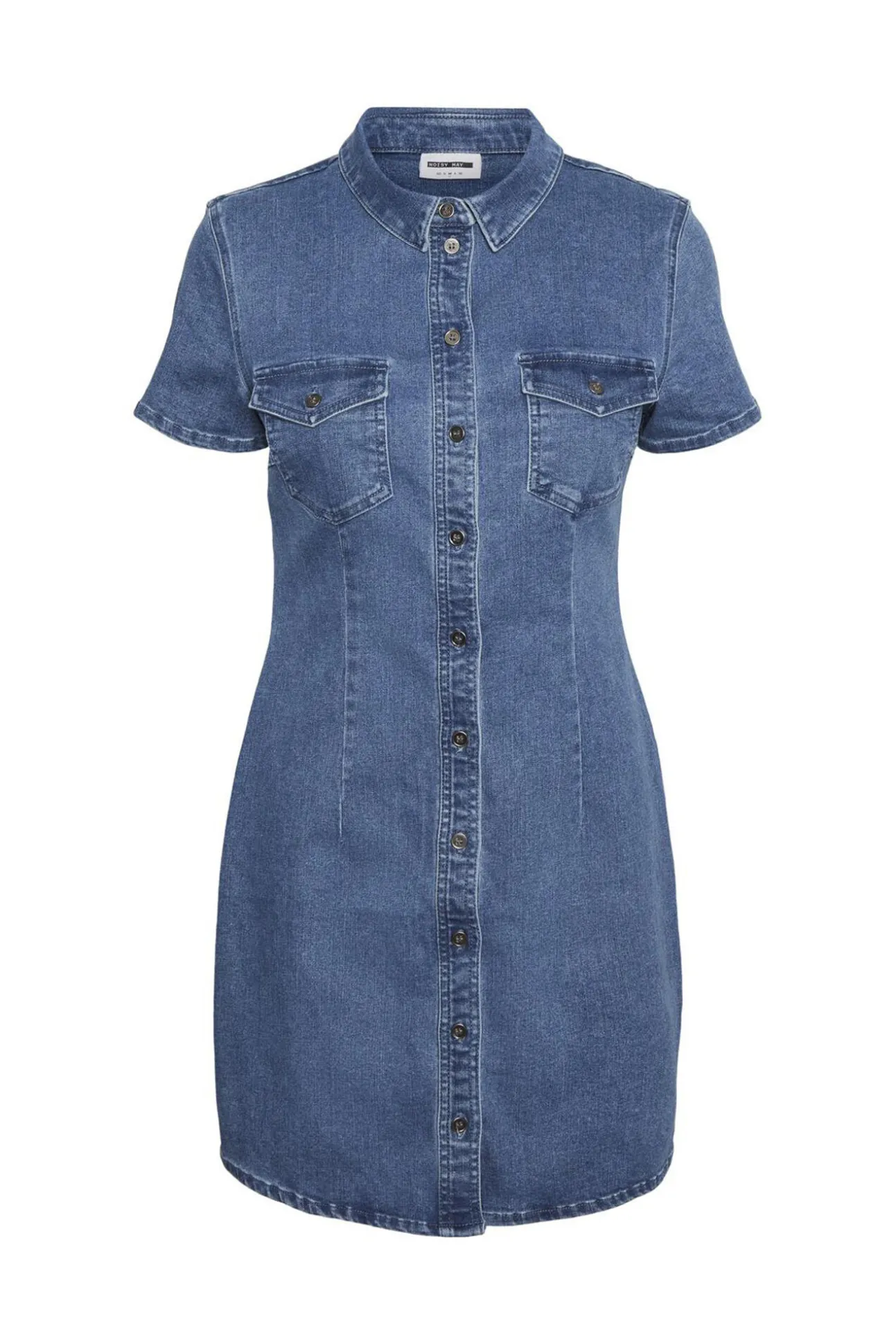 Vestido Corto Denim