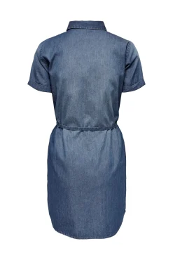 Vestido Corto Denim