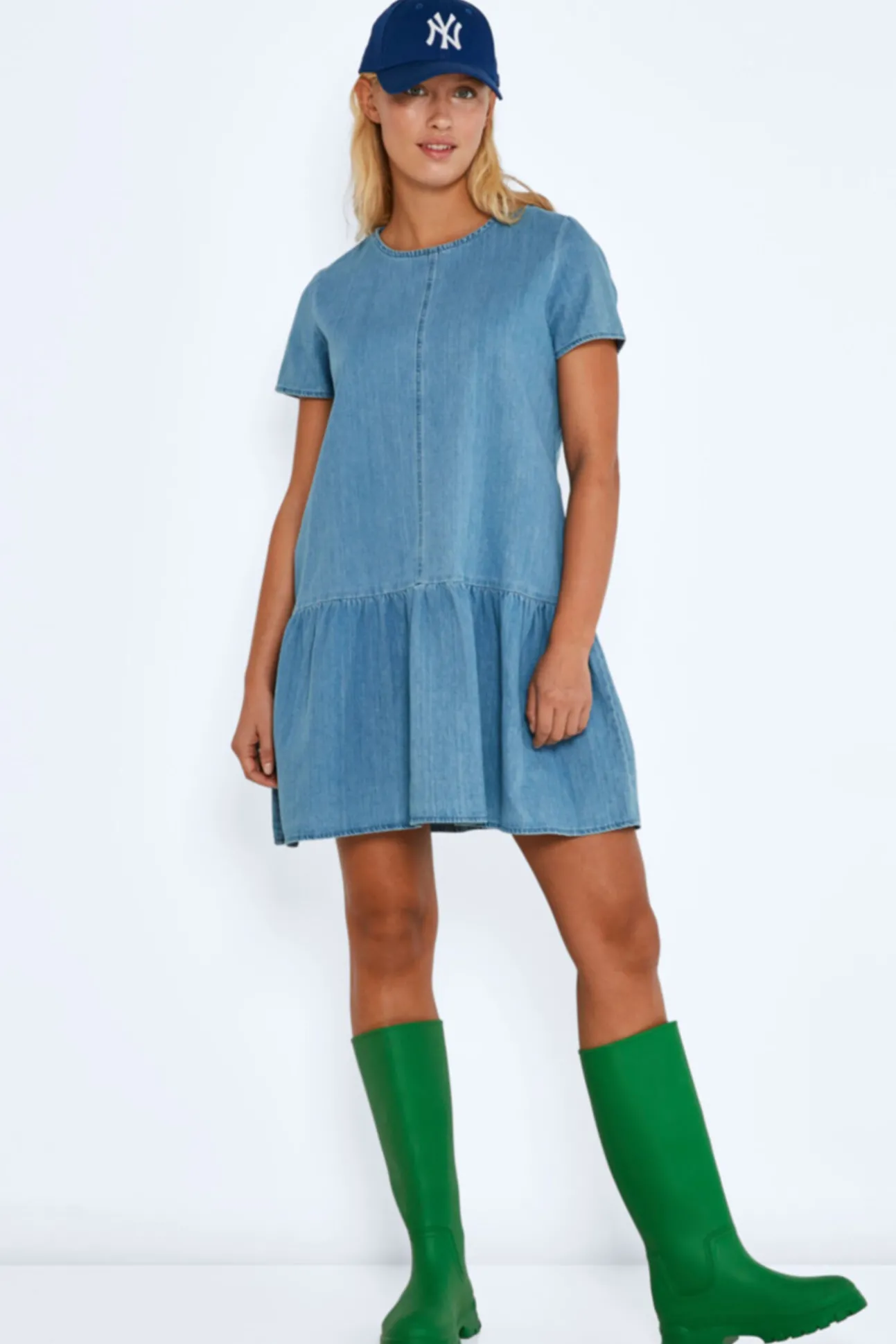 Vestido Corto Denim