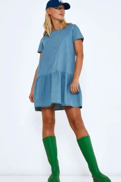 Vestido Corto Denim