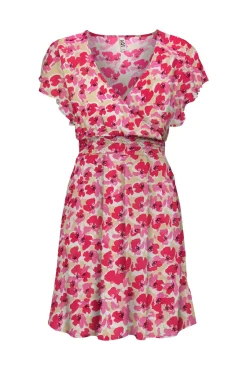 Vestido Corto Estampado