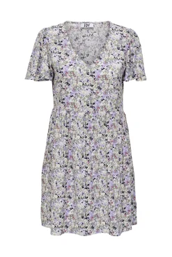 Vestido Corto Estampado
