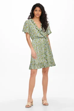 Vestido Corto Estampado