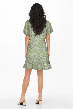 Vestido Corto Estampado