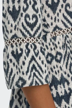 Vestido Corto Estampado