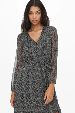 Vestido Corto Lazo