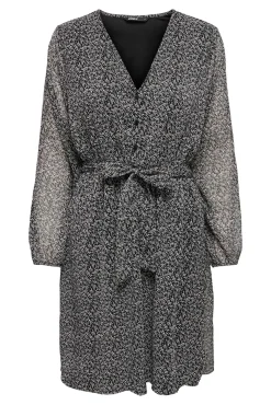 Vestido Corto Lazo
