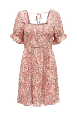 Vestido Corto Manga Corta