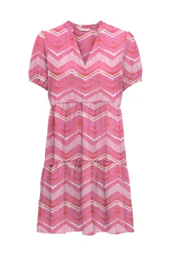 Vestido Corto Manga Corta