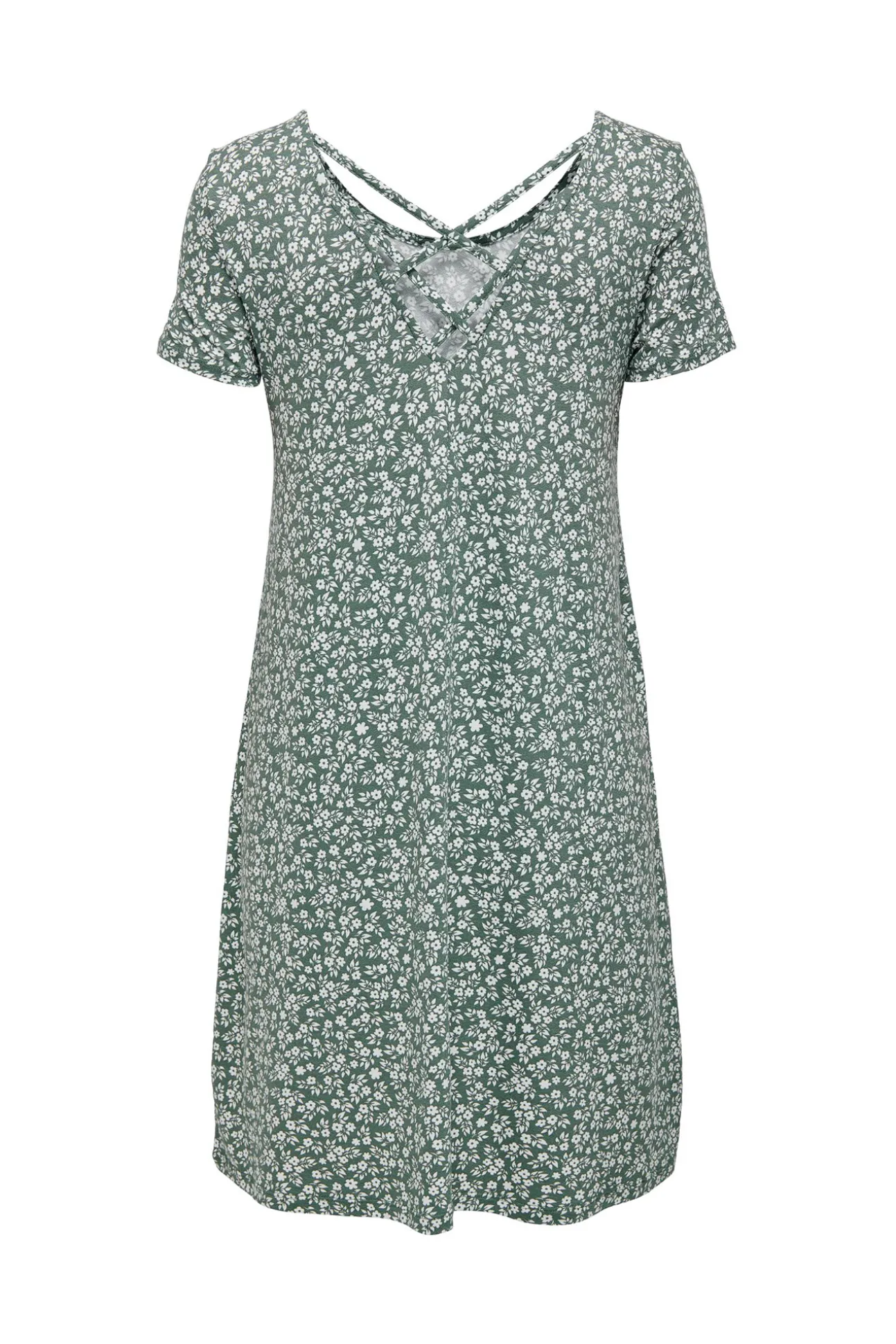 Vestido Corto Manga Corta