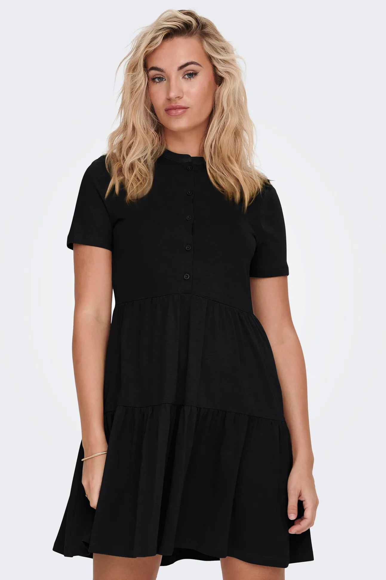 Vestido Corto Manga Corta