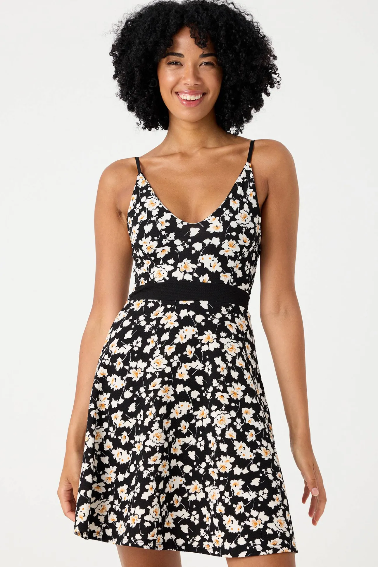 Vestido Corto Print Floral