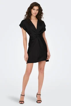 Vestido Corto Satinado