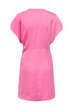 Vestido Corto Satinado