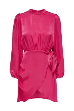Vestido Corto Satinado