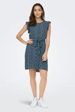 Vestido Corto Sin Mangas