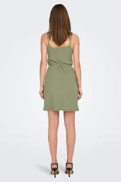 Vestido Corto Sin Mangas