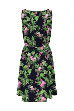 Vestido Corto Sin Mangas