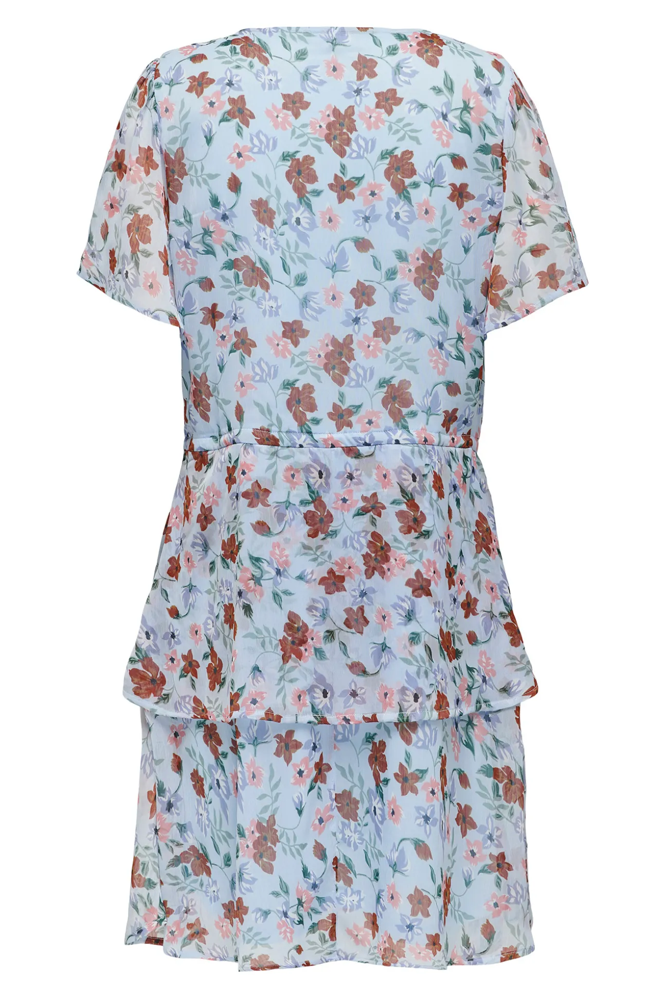 Vestido Corto Volantes