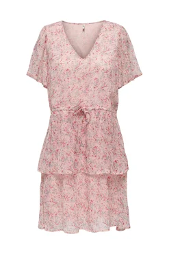 Vestido Corto Volantes
