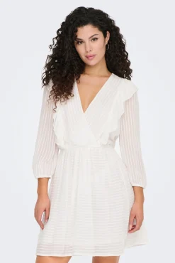 Vestido Corto Volantes